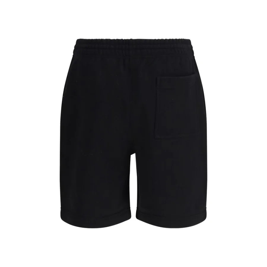 Burberry Black Cotton Bermuda Shorts
