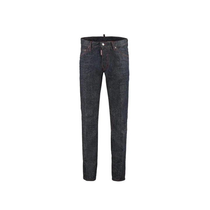Dsquared² Blue Cotton Skinny Jeans