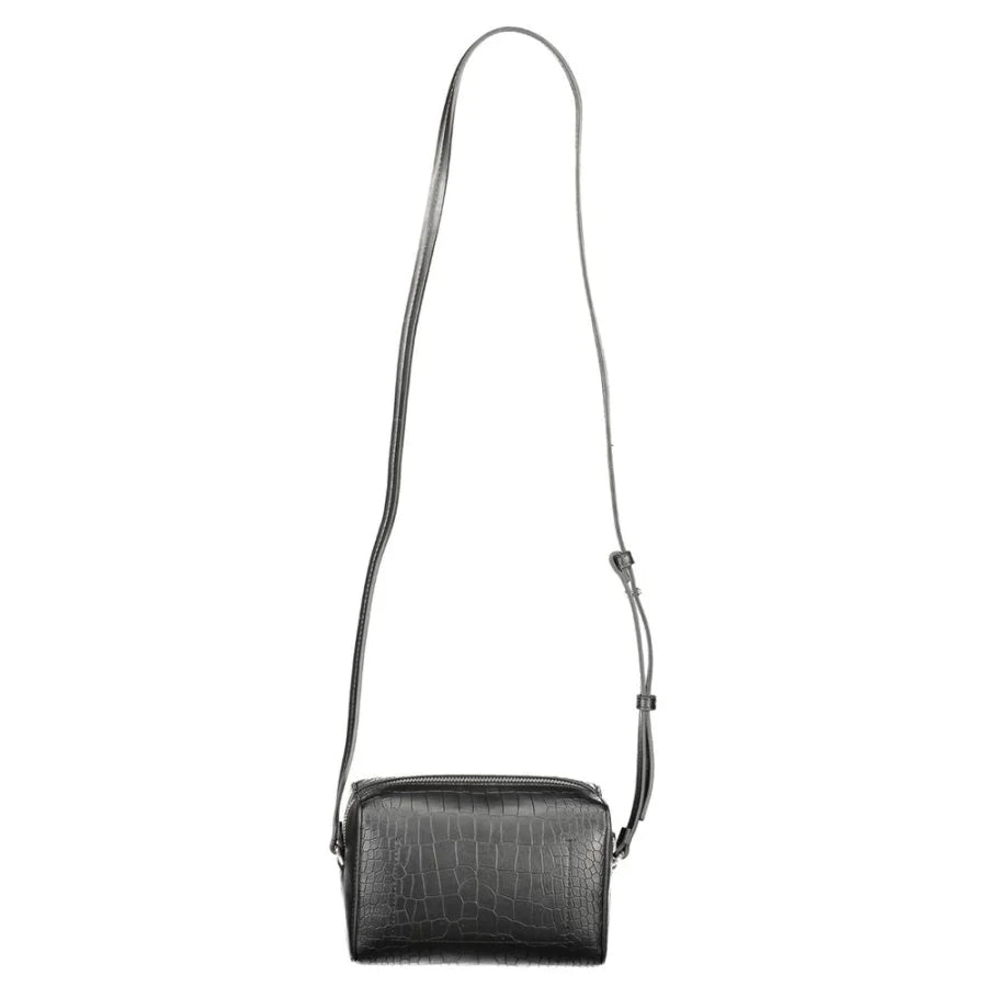 Calvin Klein Black Polyester Women Shoulder Bag