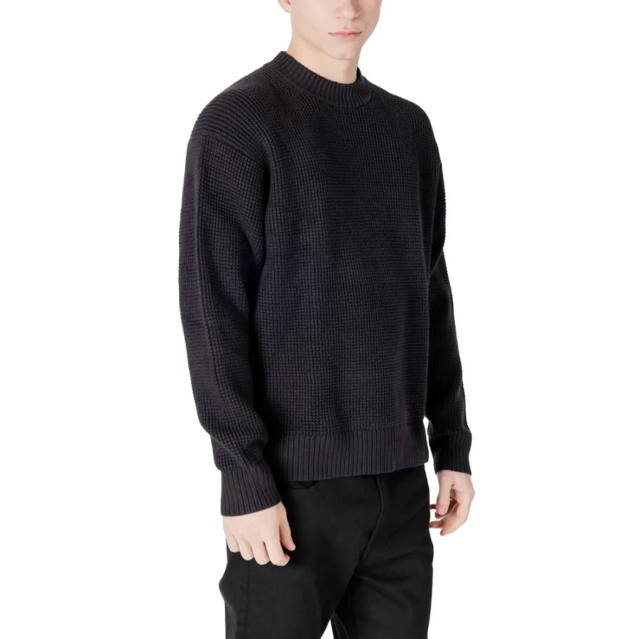 Calvin Klein Jeans Black Organic Cotton Sweatshirt