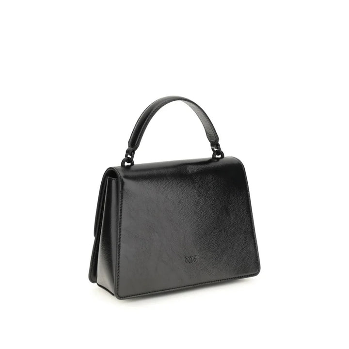 PINKO Black Lamb Ovis Aries Handbag