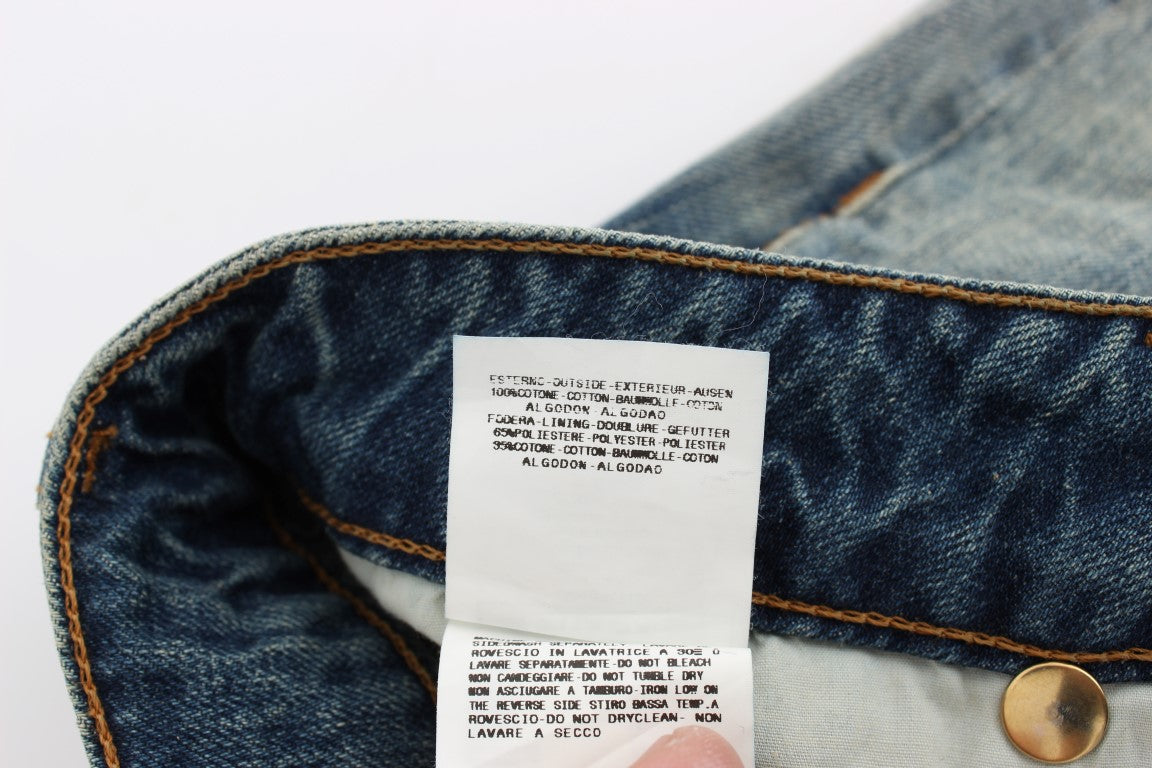 Vaqueros de tiro bajo Cavalli Flair listos para la pasarela