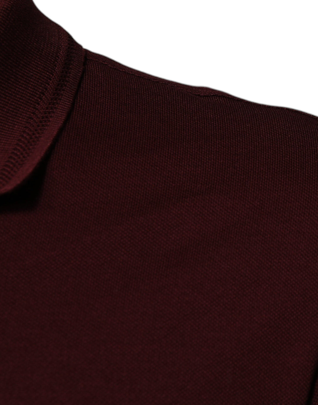 Dolce &amp; Gabbana Maroon Collared Short Sleeves Polo T-shirt