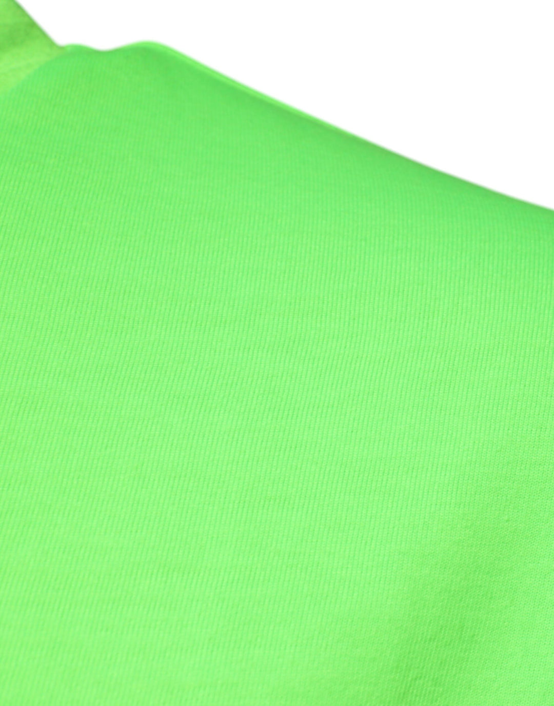 Dolce &amp; Gabbana Green Logo Polyester Crew Neck T-shirt