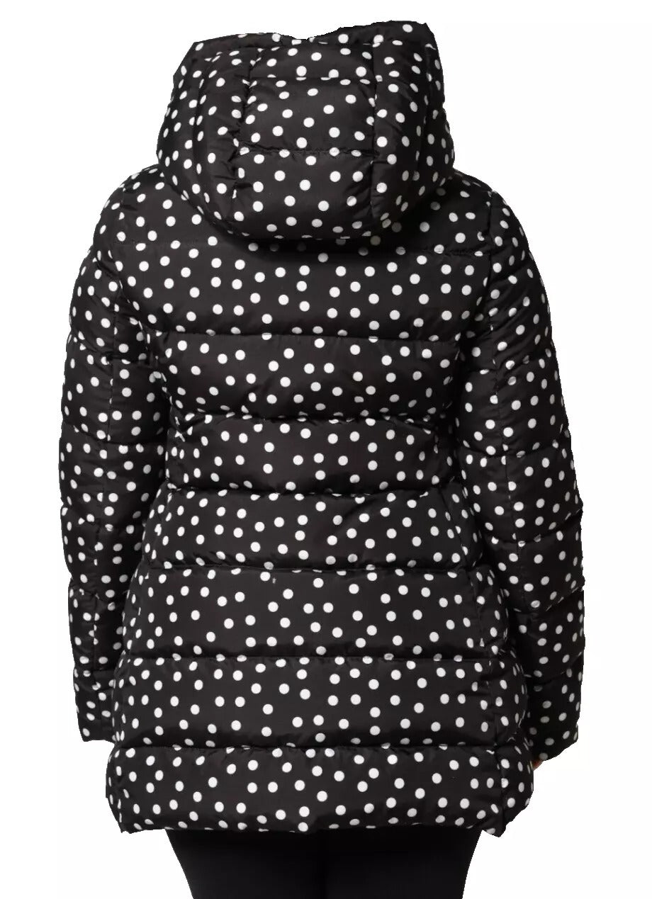 Dolce &amp; Gabbana Black Polyester Hooded Reversible Jacket