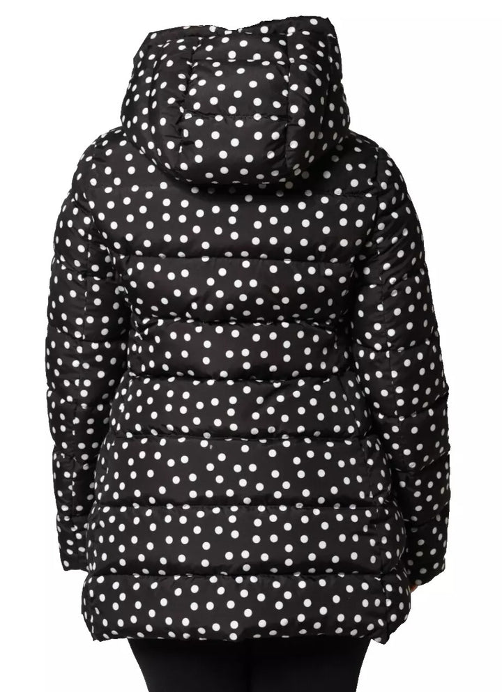 Dolce &amp; Gabbana Black Polyester Hooded Reversible Jacket