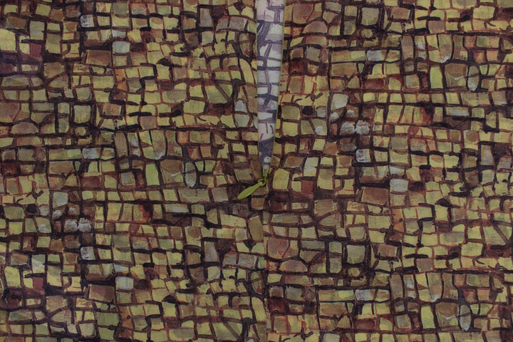 Blusa de seda con estampado de mosaico siciliano de Dolce &amp;amp; Gabbana