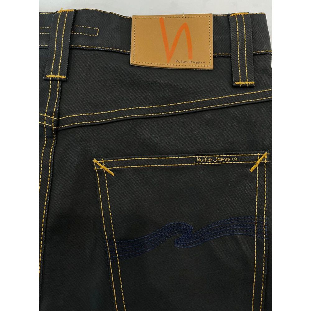 Nudie Jeans Black Cotton Men&