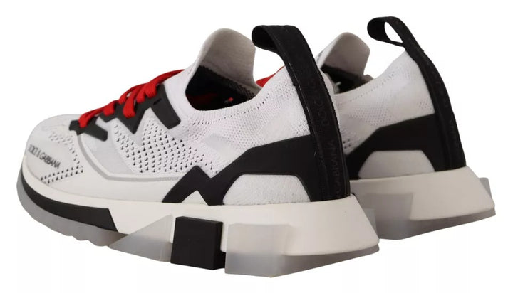 Baskets blanches Dolce &amp; Gabbana SORRENTO Sport Stretch pour homme