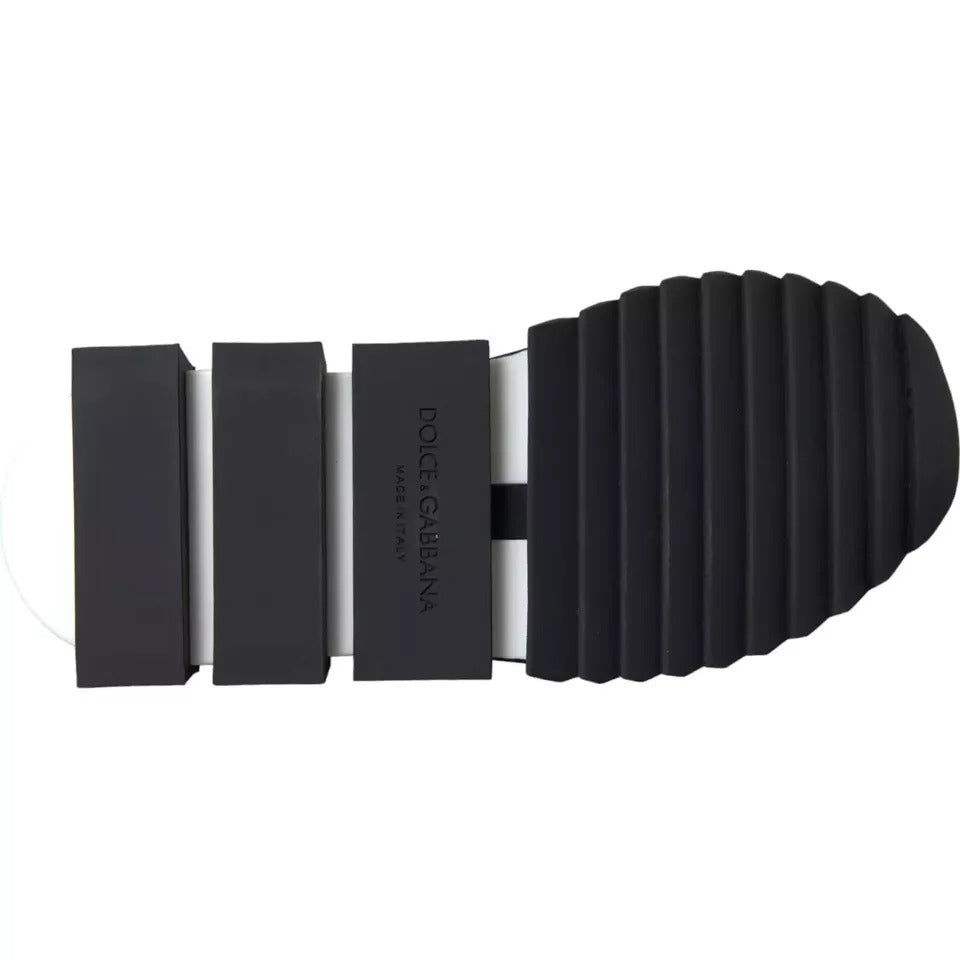 Zapatillas deportivas Dolce &amp; Gabbana Sorrento para hombre con logo blanco y negro