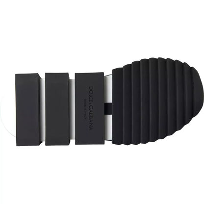 Zapatillas deportivas Dolce &amp; Gabbana Sorrento para hombre con logo blanco y negro