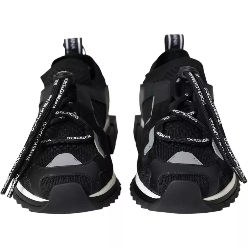Baskets Sorrento noires Dolce &amp;amp; Gabbana, logo tendance