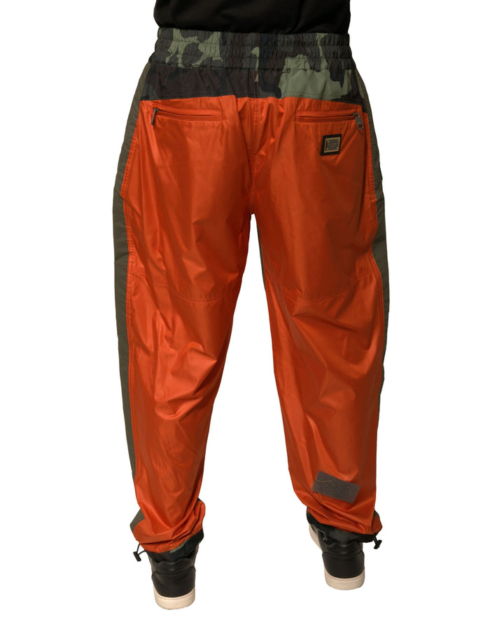 Dolce &amp; Gabbana Multicolor Camouflage Jogger Cargo Pants