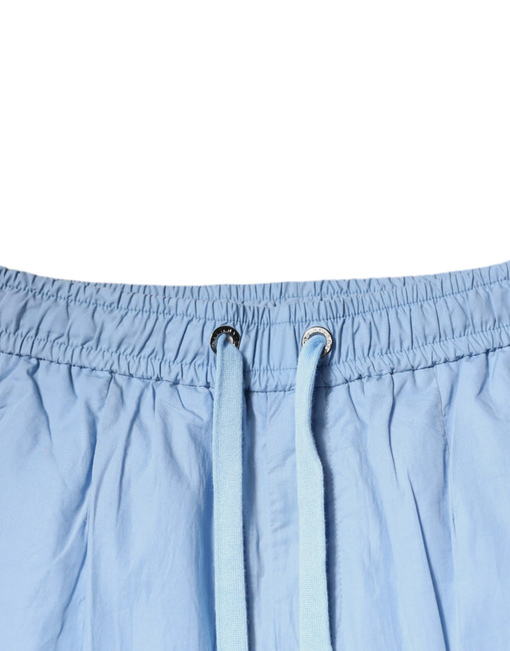 Pantalon de jogging en coton bleu Dolce &amp;amp; Gabbana
