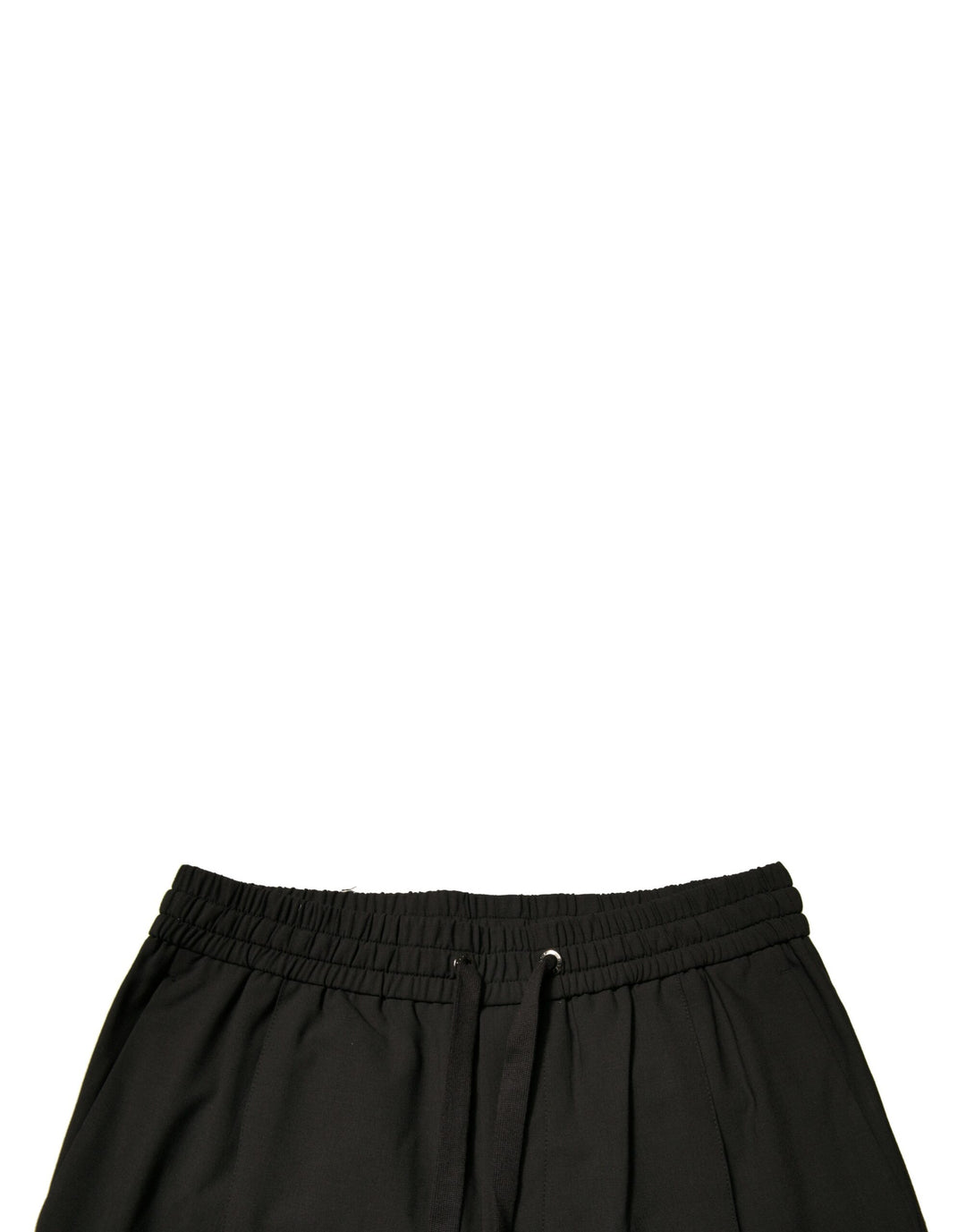 Pantalon de jogging en laine noire Dolce &amp;amp; Gabbana
