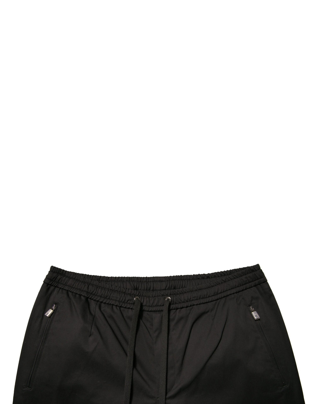 Dolce &amp; Gabbana Black Cotton Stretch Jogger Sweatpants Pants