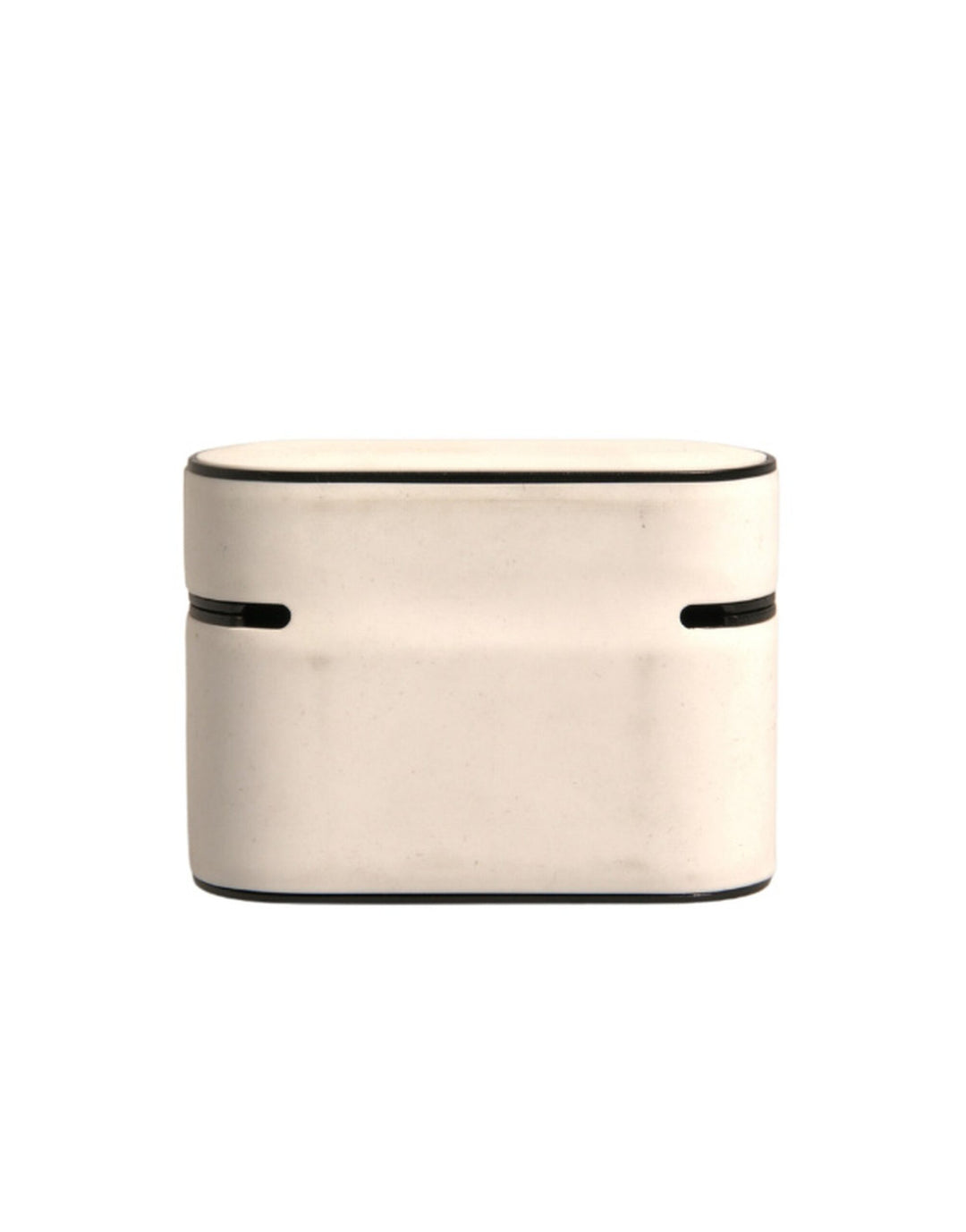 Étui pour Airpods Dolce &amp; Gabbana en PVC blanc avec logo en relief