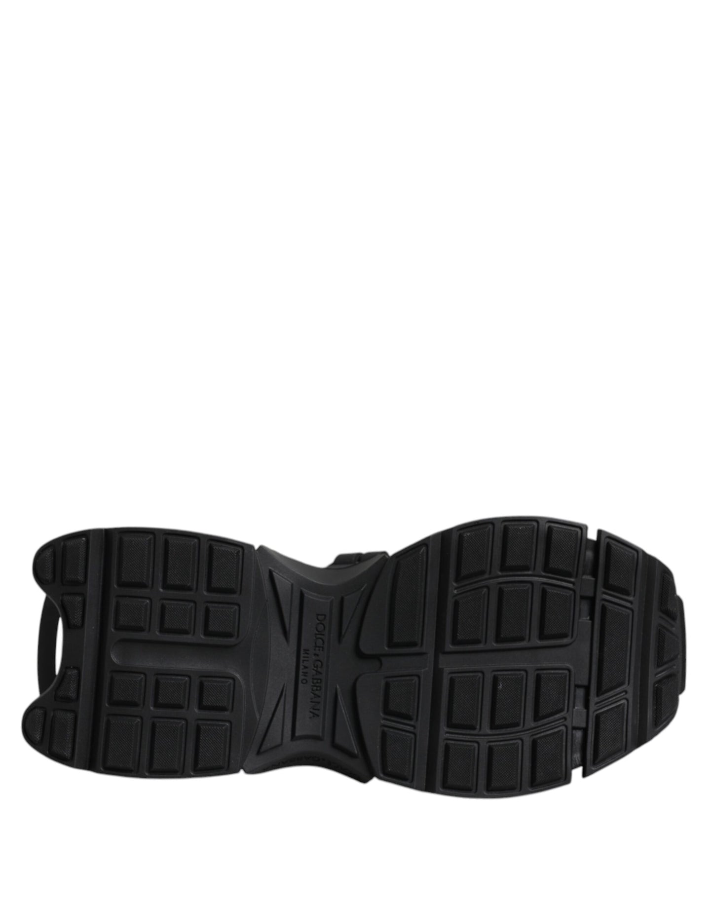 Baskets basses noires à lacets Dolce &amp; Gabbana Space