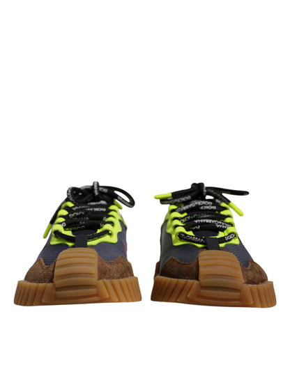 Baskets basses Dolce &amp; Gabbana NS1 en nylon multicolore