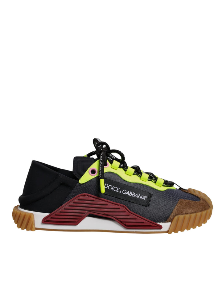 Baskets basses Dolce &amp;amp; Gabbana NS1 en nylon multicolore