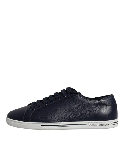 Baskets basses bleues Dolce &amp; Gabbana Saint Tropez pour homme
