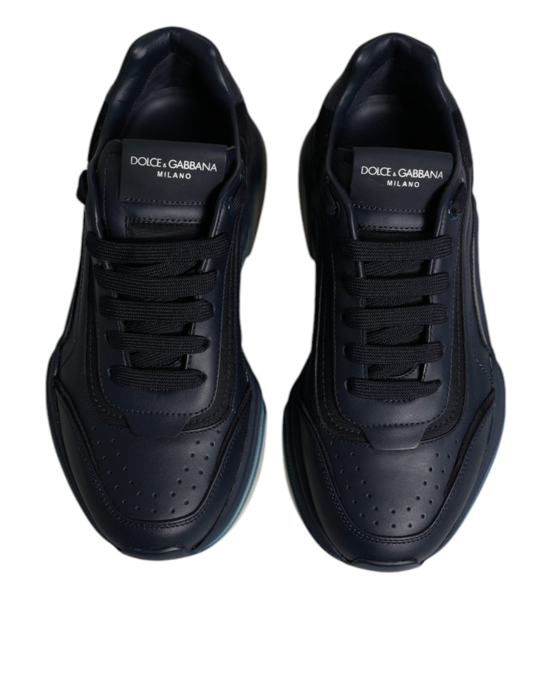 Baskets basses Dolce &amp;amp; Gabbana Daymaster bleu marine pour homme