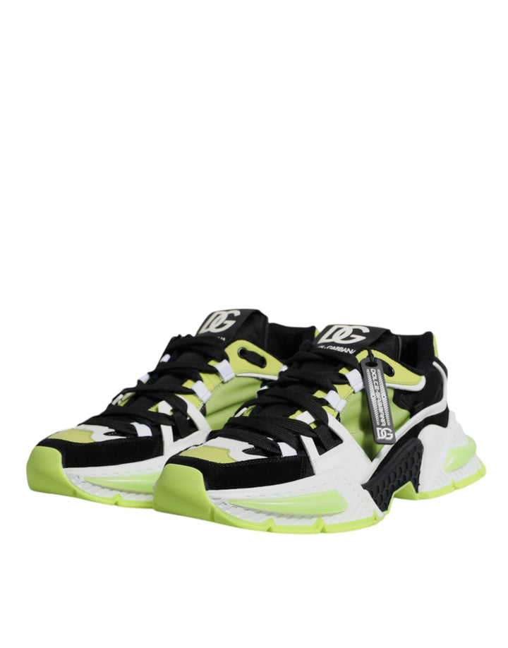 Dolce &amp; Gabbana Multicolor Airmaster Low Top Sneakers Shoes