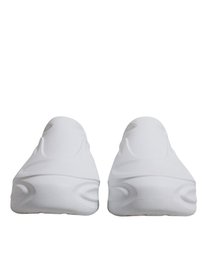 Baskets basses blanches Daymaster de Dolce &amp; Gabbana pour homme