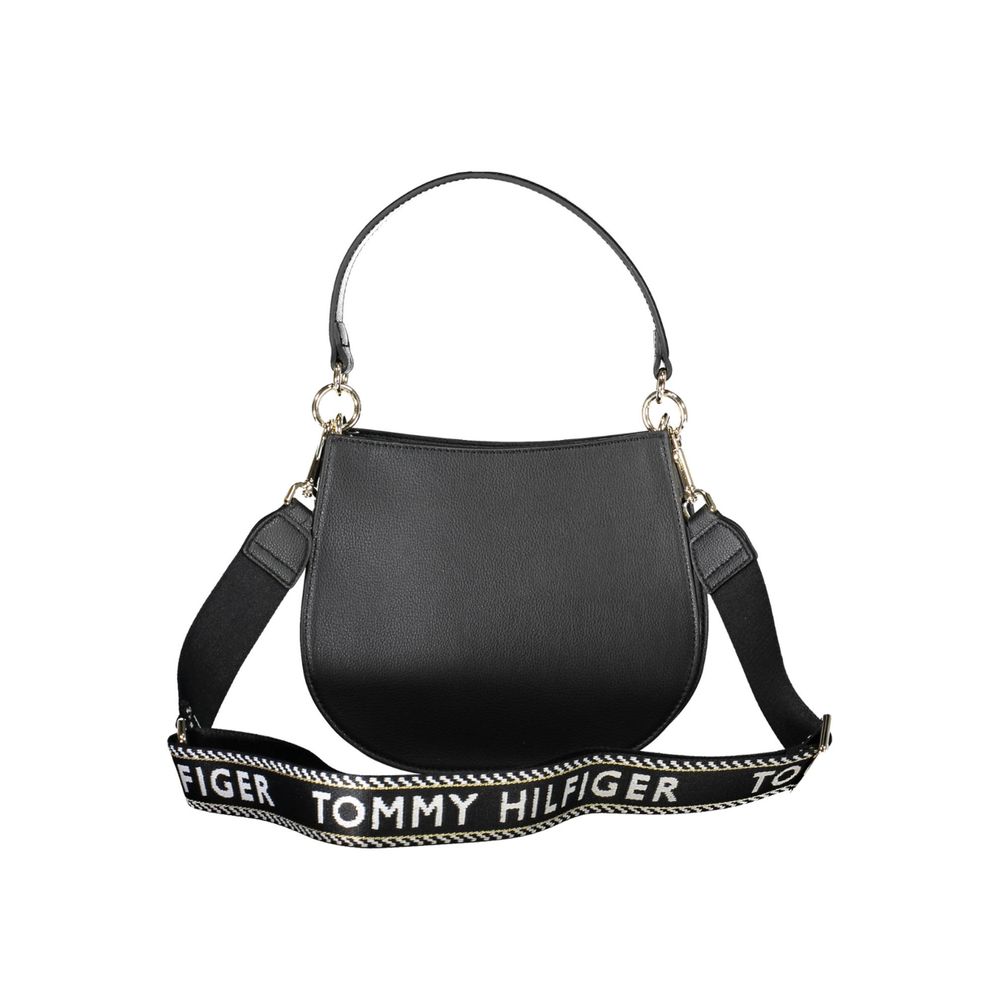 Sac à main Tommy Hilfiger en polyester noir pour femme
