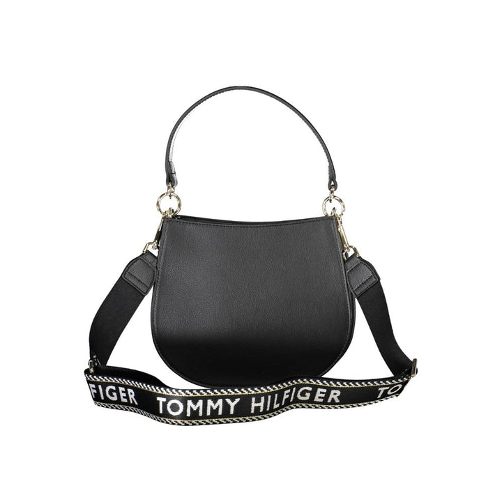 Sac à main Tommy Hilfiger en polyester noir pour femme