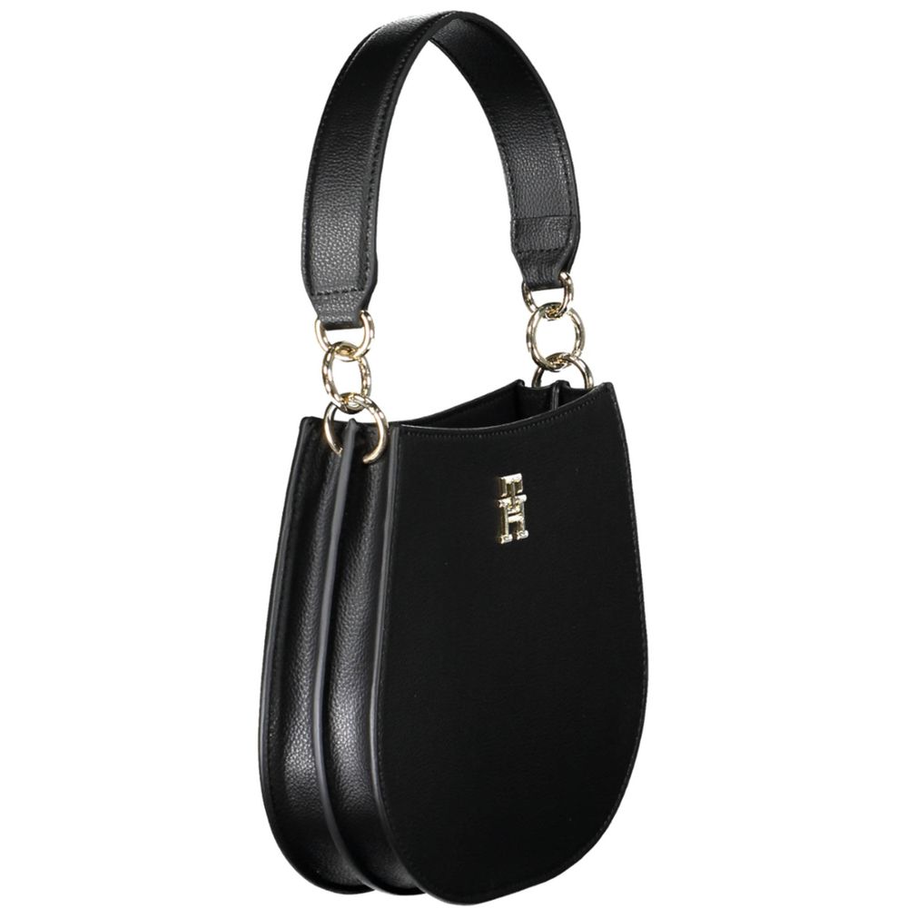 Sac à main Tommy Hilfiger en polyester noir pour femme