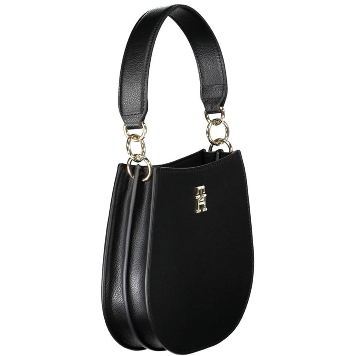 Sac à main Tommy Hilfiger en polyester noir pour femme