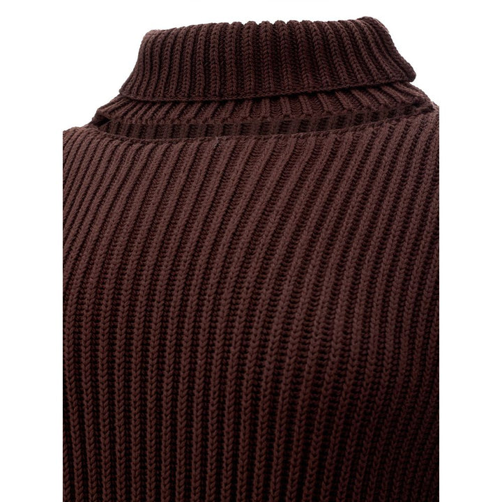 Bottega Veneta Brown Viscose Casual Dress