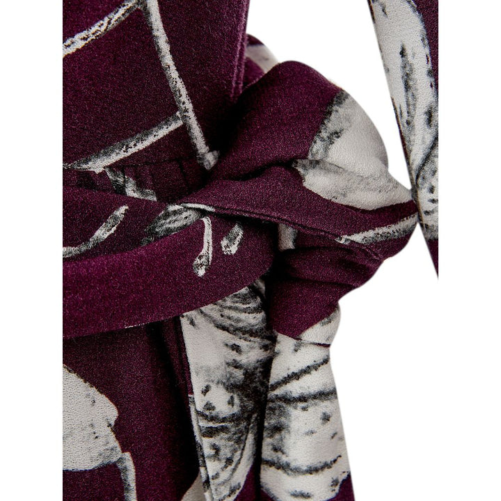 Lardini Purple Viscose Casual Dress