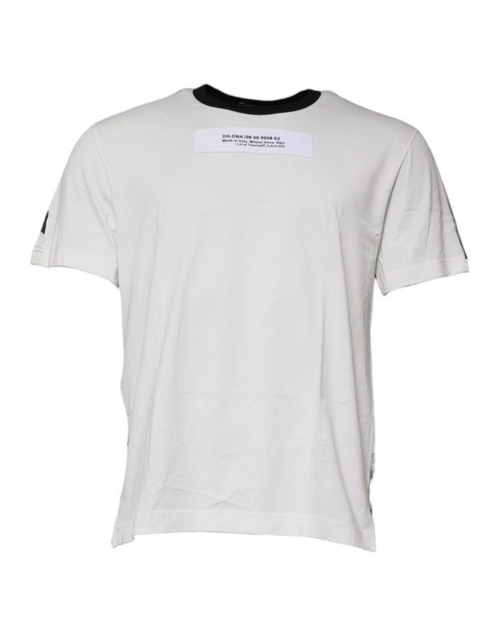 Dolce &amp; Gabbana Multicolor Camouflage Crew Neck T-shirt