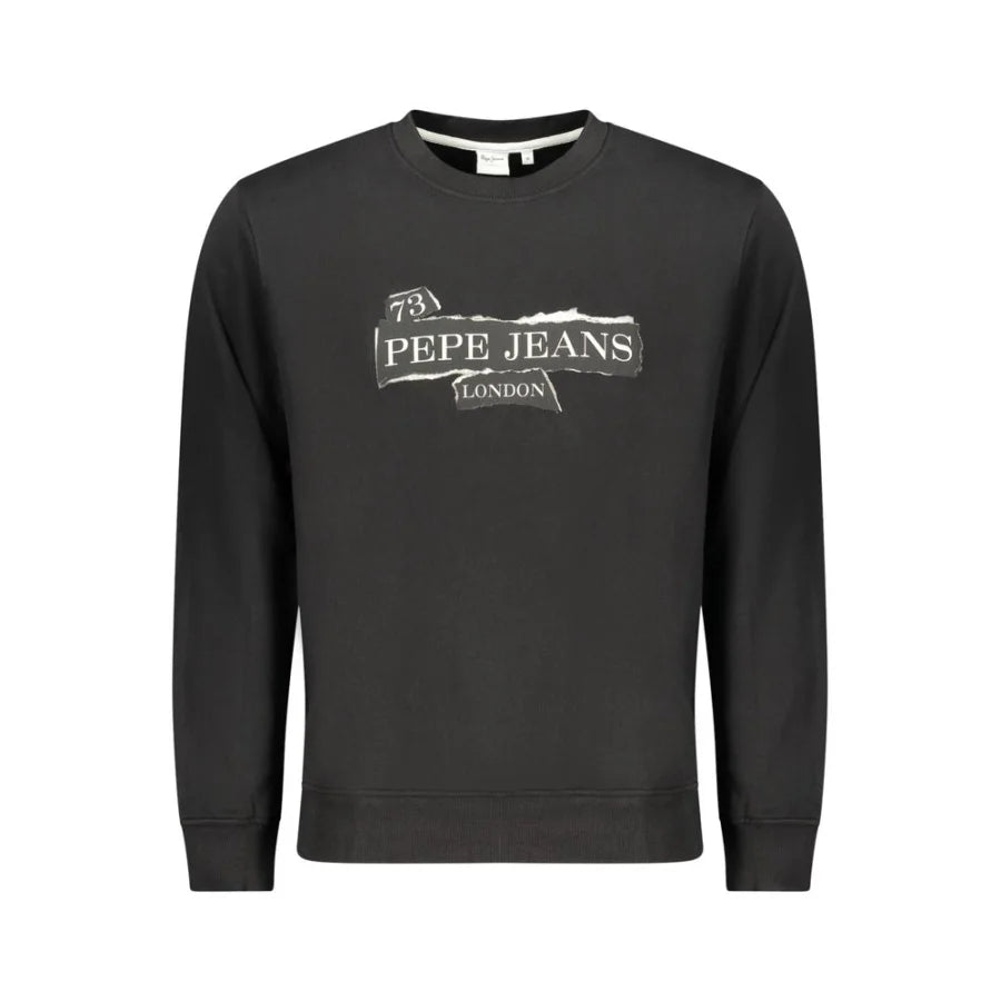 Pepe Jeans Nero Cotton Men’s Sweatshirt