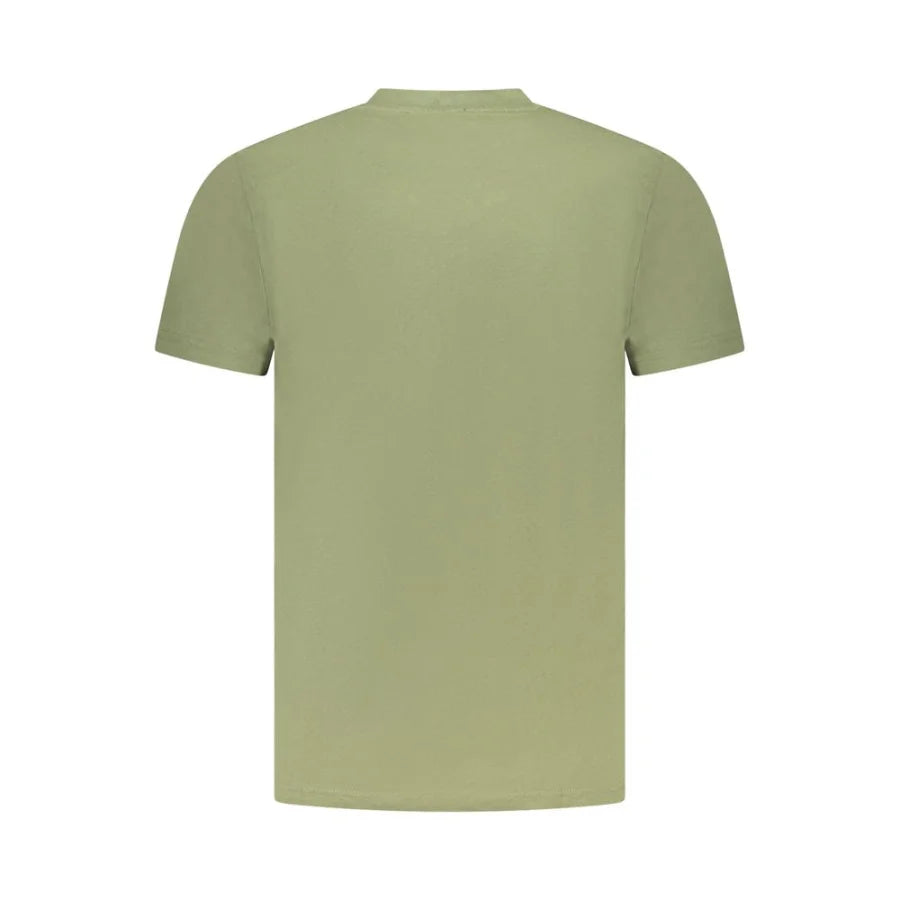 Cavalli Class Verde Cotton Men T-Shirt