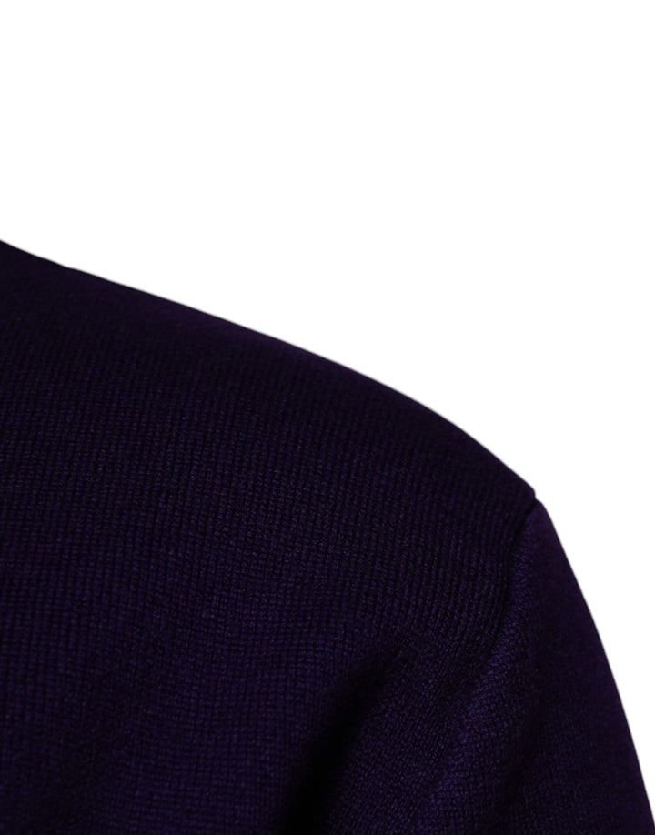 Dolce &amp; Gabbana Blue 1984 Milano CrewNeck Sweatshirt Sweater
