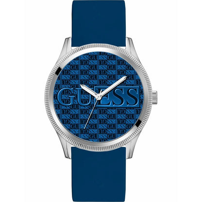 Guess Blue Synthetic Dress Watch