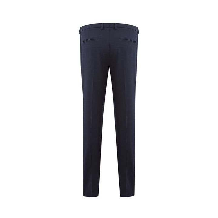Pantalón Lardini Elegante de Lana Azul para Mujer