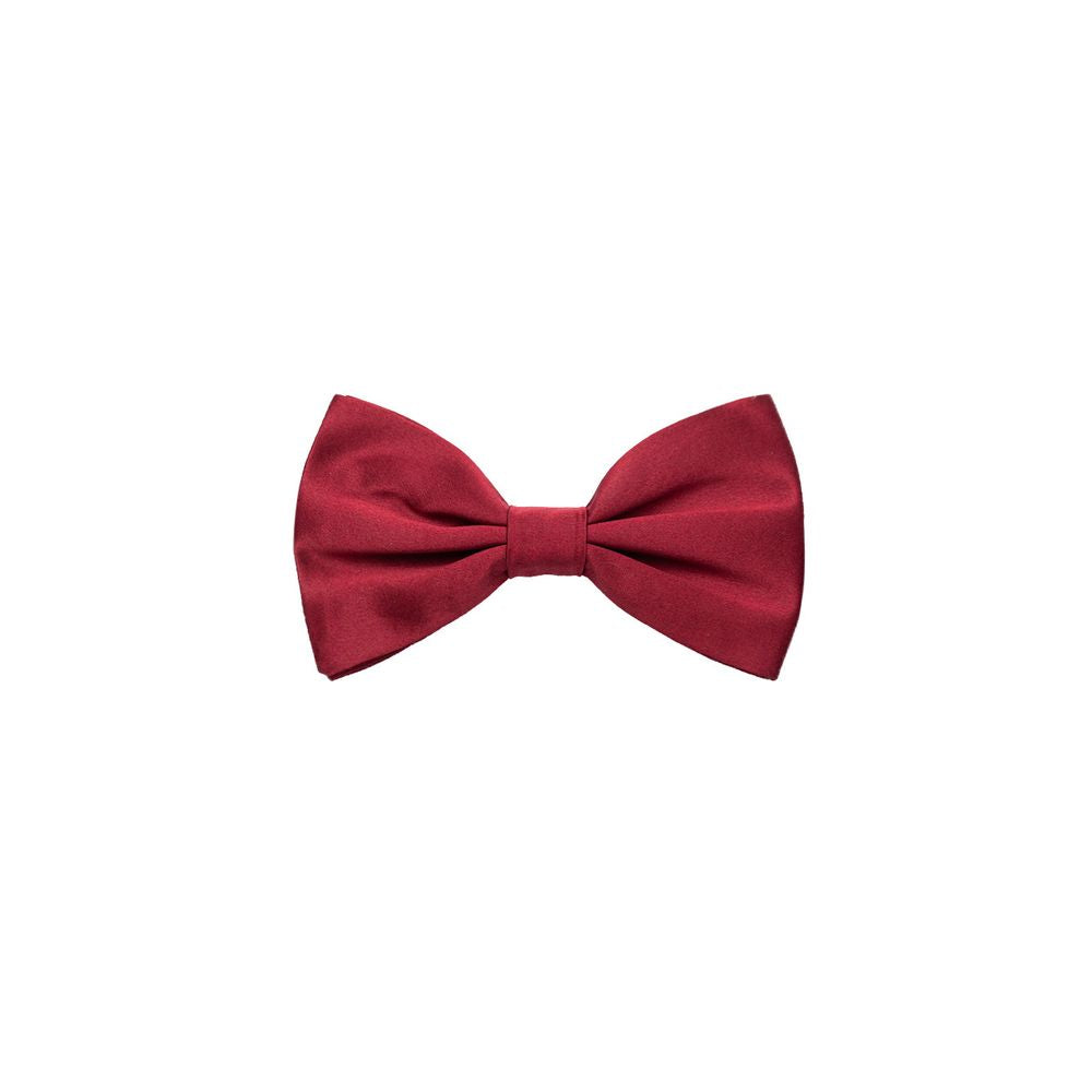 Dolce &amp; Gabbana Red Silk Bowtie
