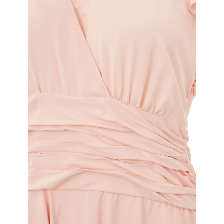 Lardini Pink Acetate Casual Dress