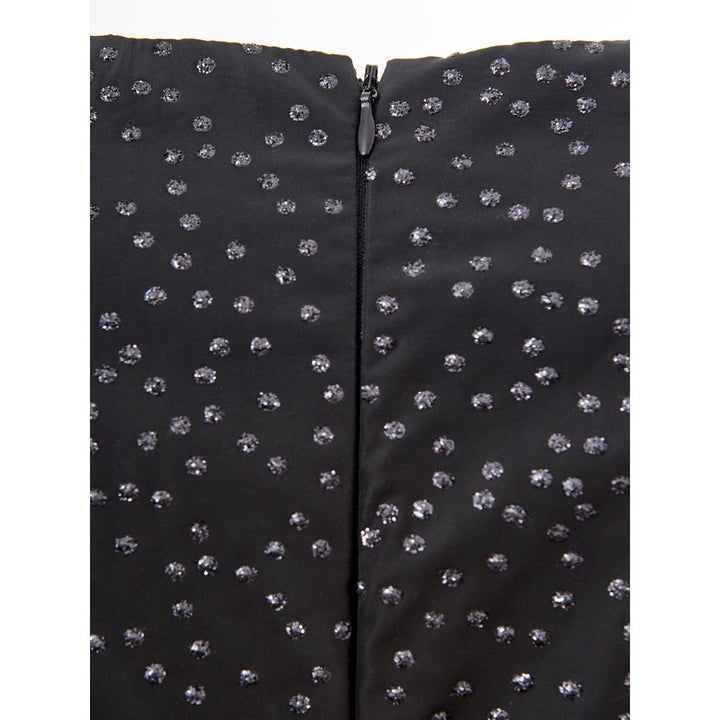 Lardini Black Polyethylene Casual Dress