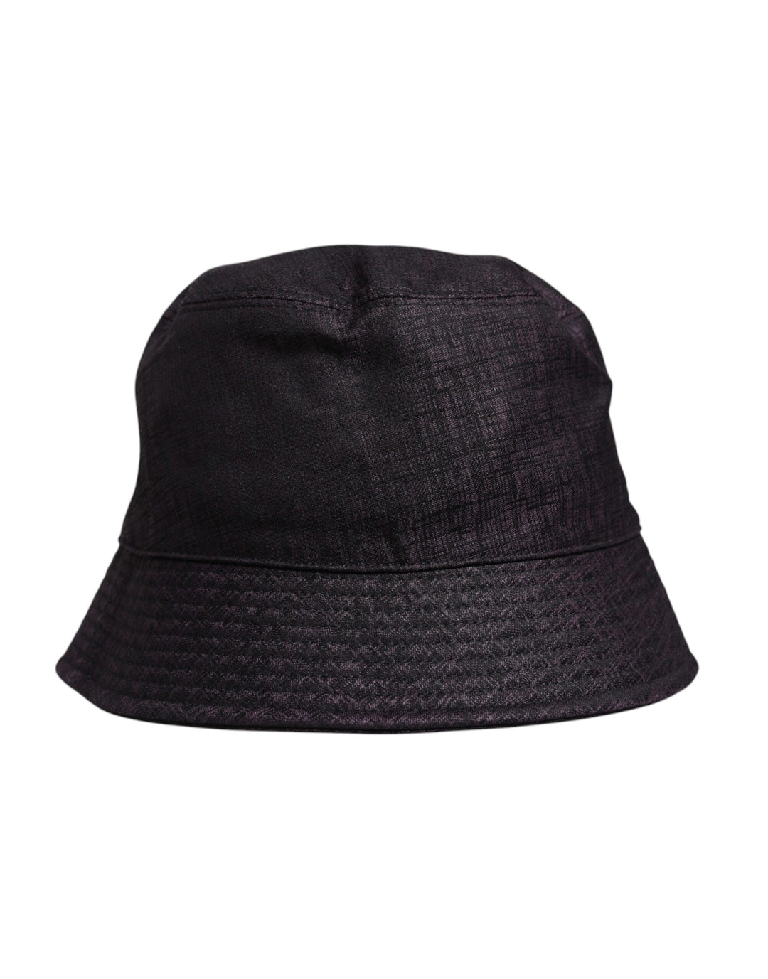 Dolce &amp; Gabbana Black Wide Brim Nylon Bucket Hat