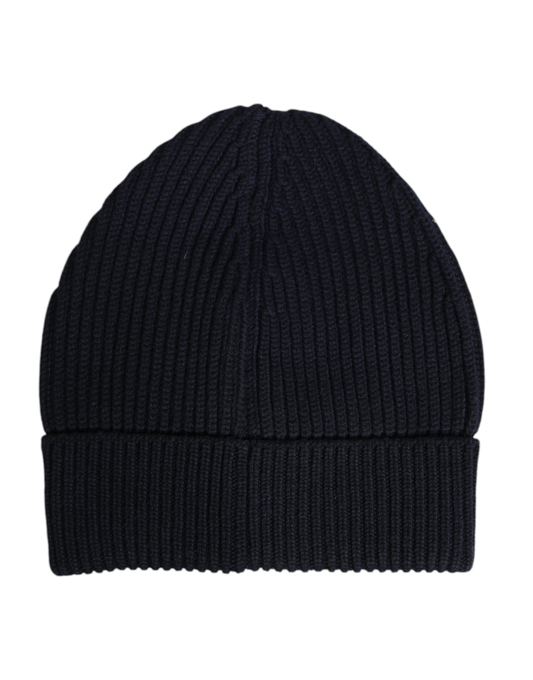 Dolce &amp; Gabbana Blue Cashmere Knitted Winter Beanie Hat