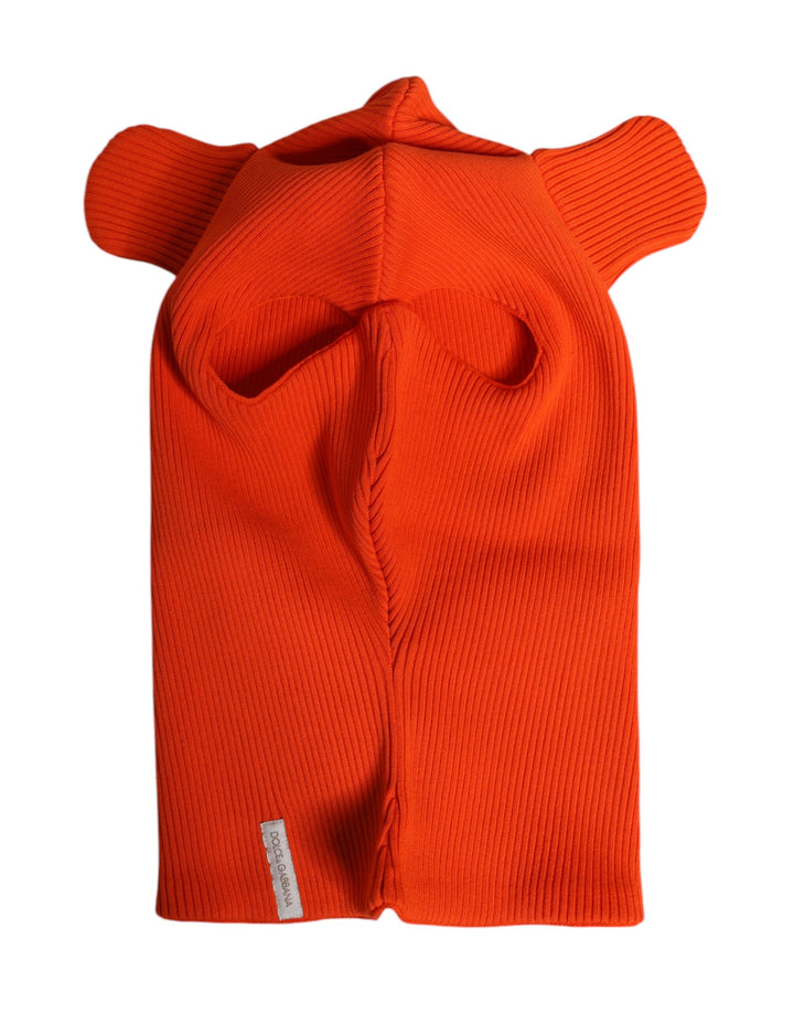 Cagoule en coton orange Dolce &amp;amp; Gabbana