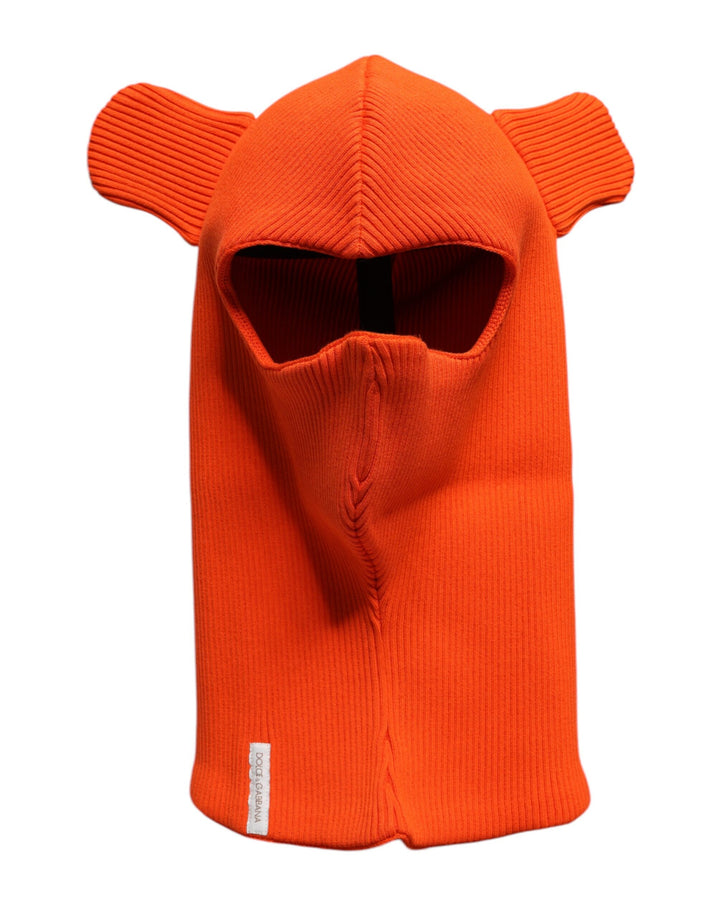 Cagoule en coton orange Dolce &amp;amp; Gabbana