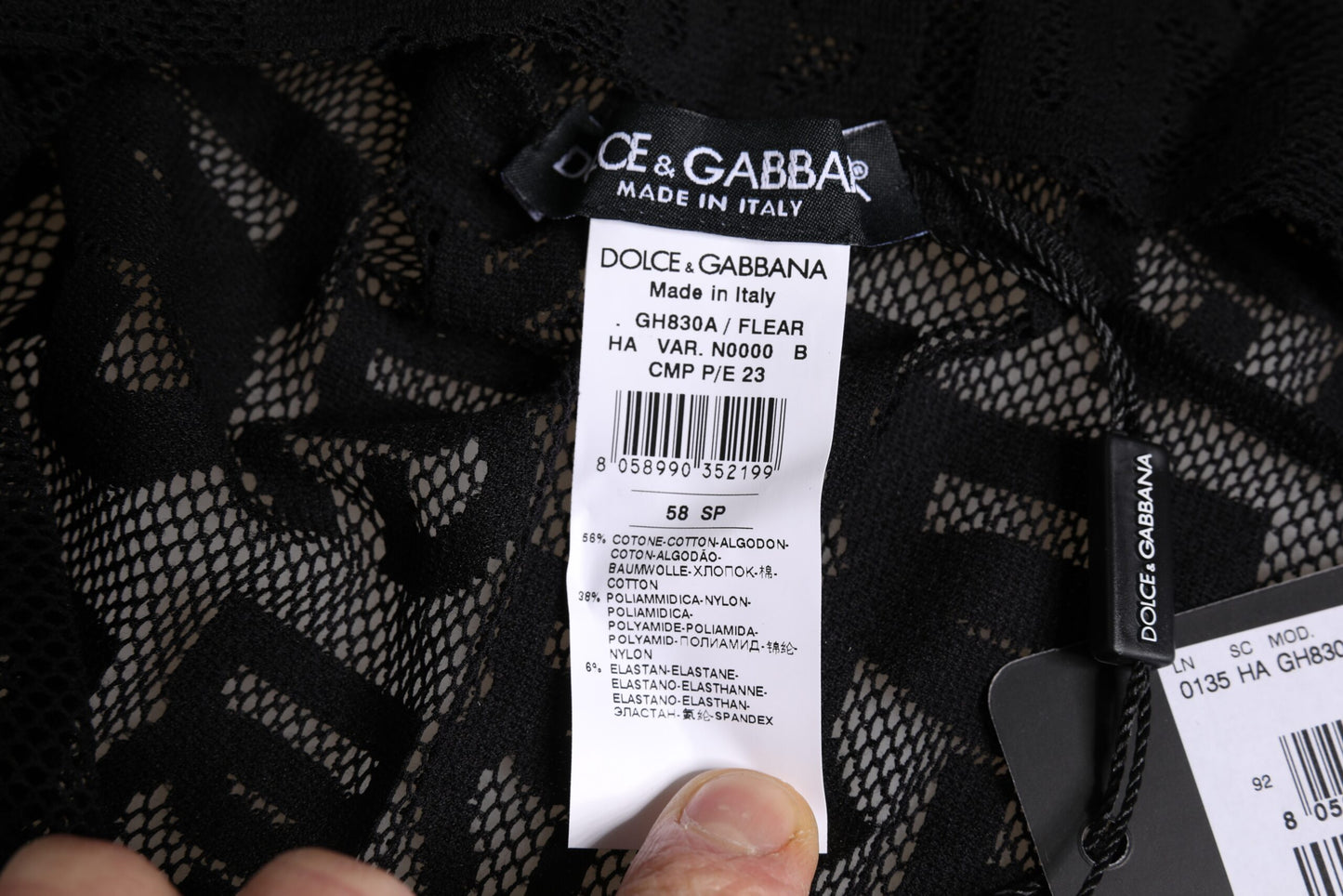 Chapeau serre-tête Dolce Gabbana Glamour