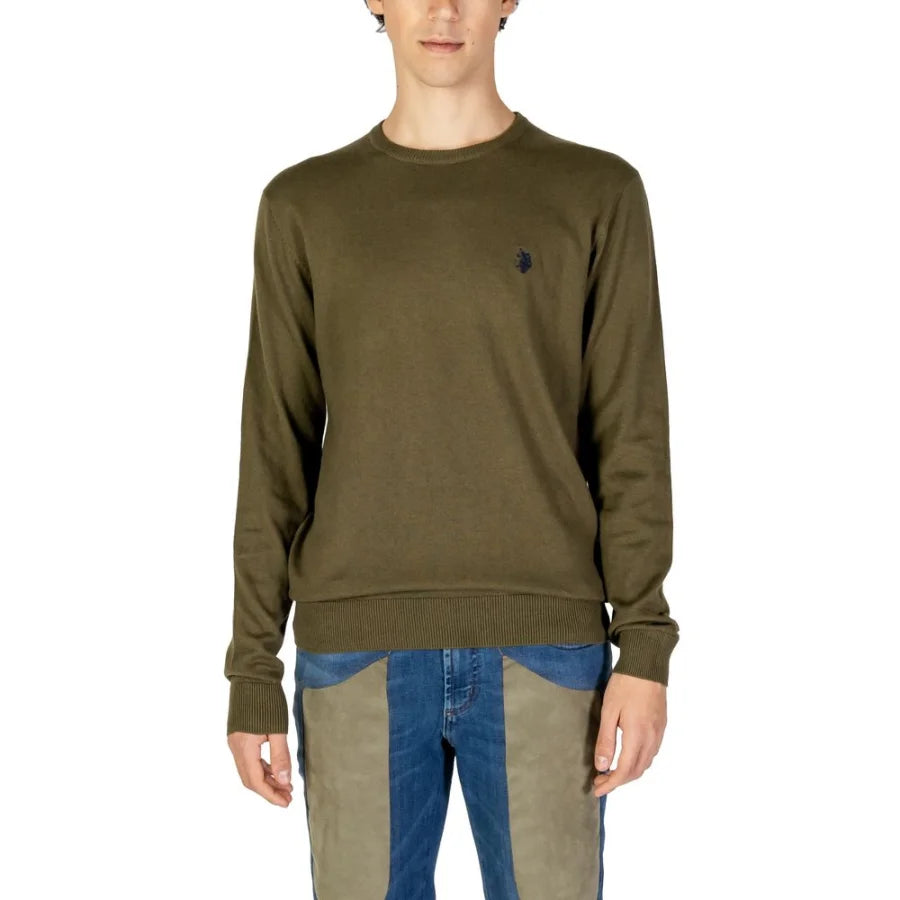 U.S. POLO ASSN. Green Cotton Sweatshirt