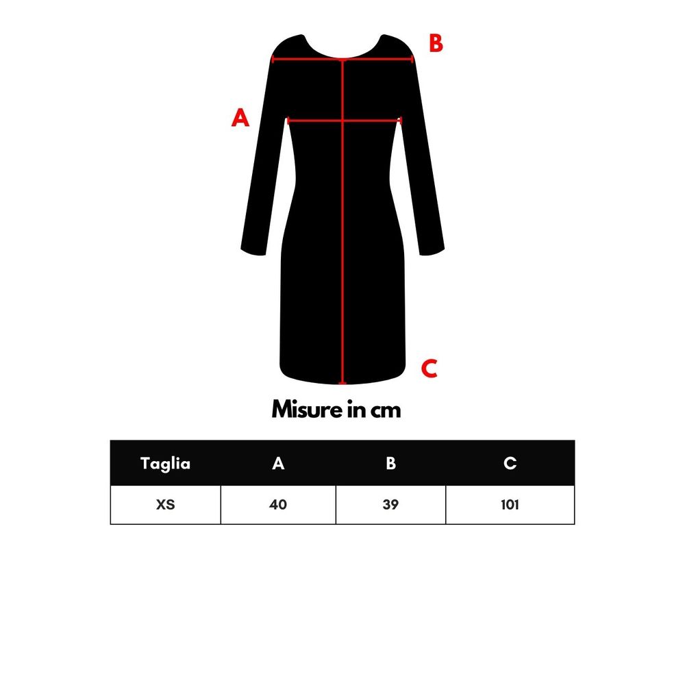 Bottega Veneta Black Wool Long Dress